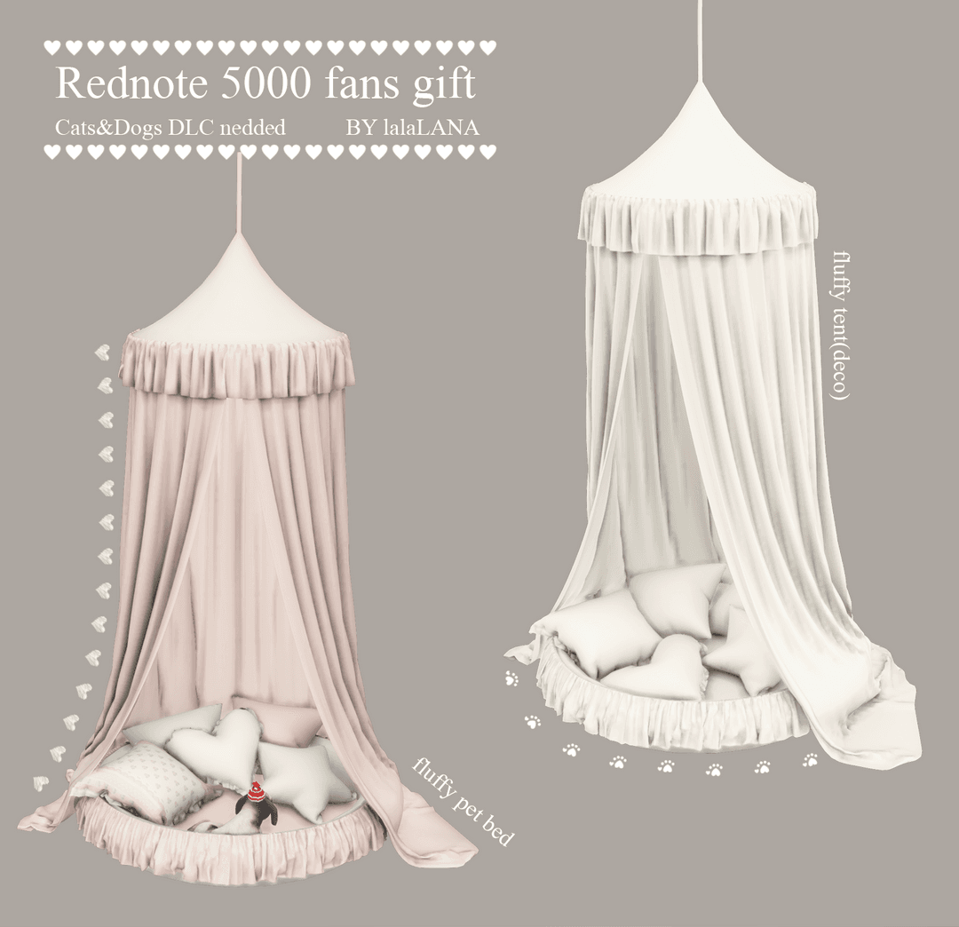 Лежанка для питомцев Fluffy pet bed